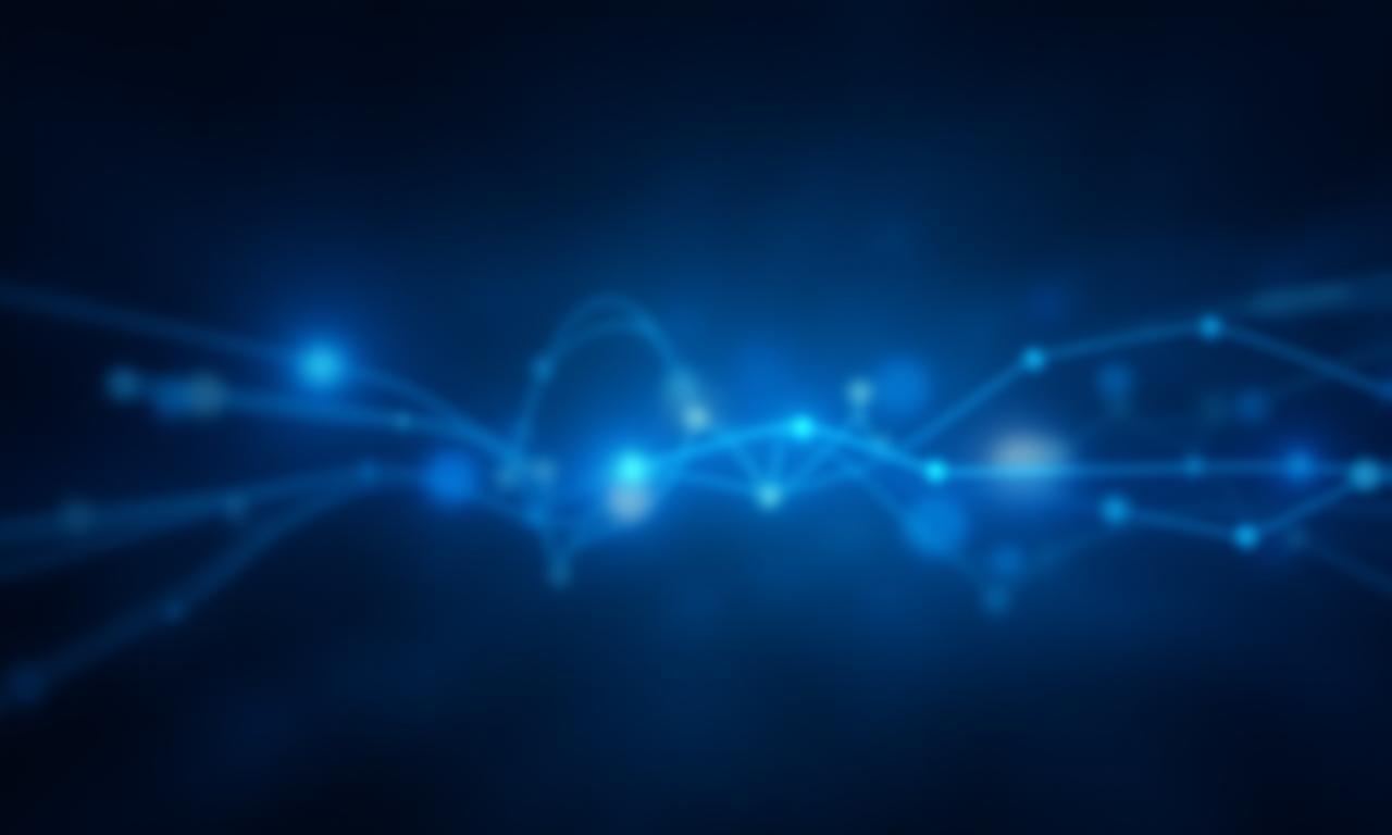 Abstract visualization of secure digital payment flow